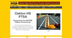 Desktop Screenshot of oaktonhsptsa.org
